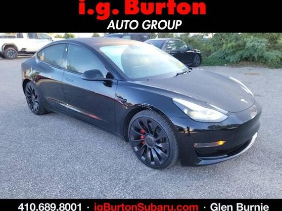 TESLA MODEL 3 2022 5YJ3E1EC2NF338841 image